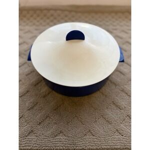 Tupperware 9" Round Micro Microwave Steamer 3 Piece #3066A